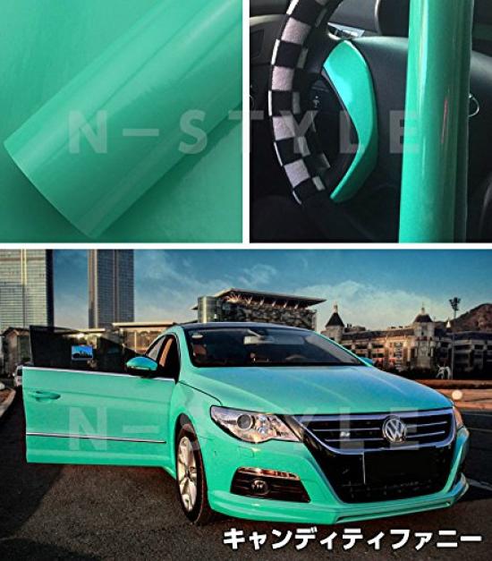 Car Wrapping 152cm X Candy High Gloss Sheet, 30cm, White,