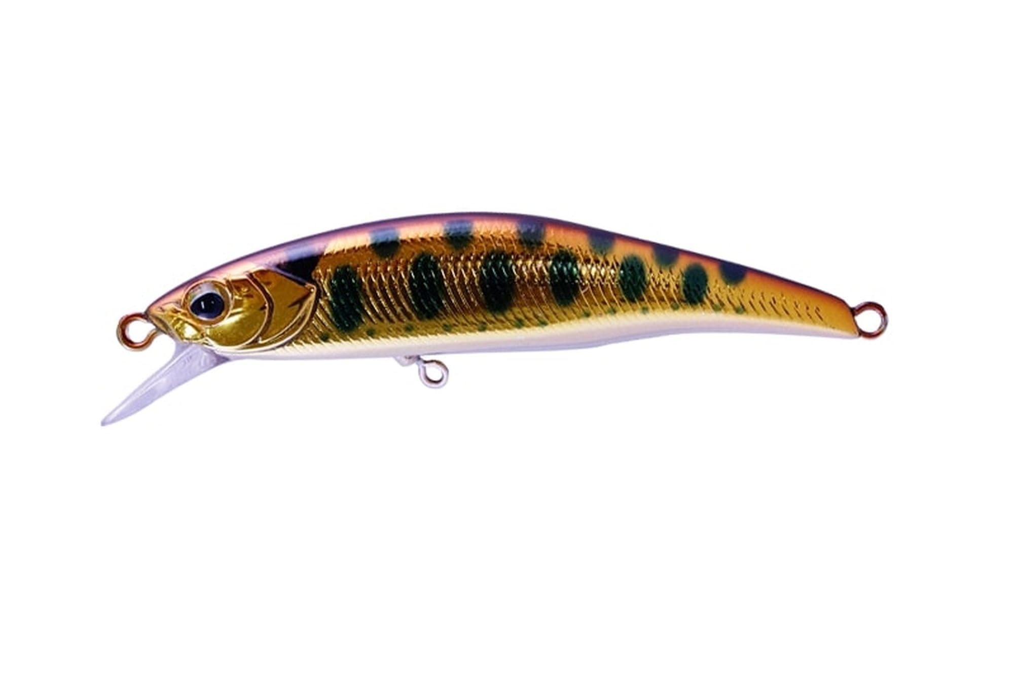 

JACKALL Timon Tricolor Ryushin Knocker 70HW 70 мм HL Copper Yamame / 10,1 г