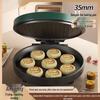 Padella Elettrica Doppia per Torte & Piadine - Padella Multifunzione Grande per Crêpes & Grigliate