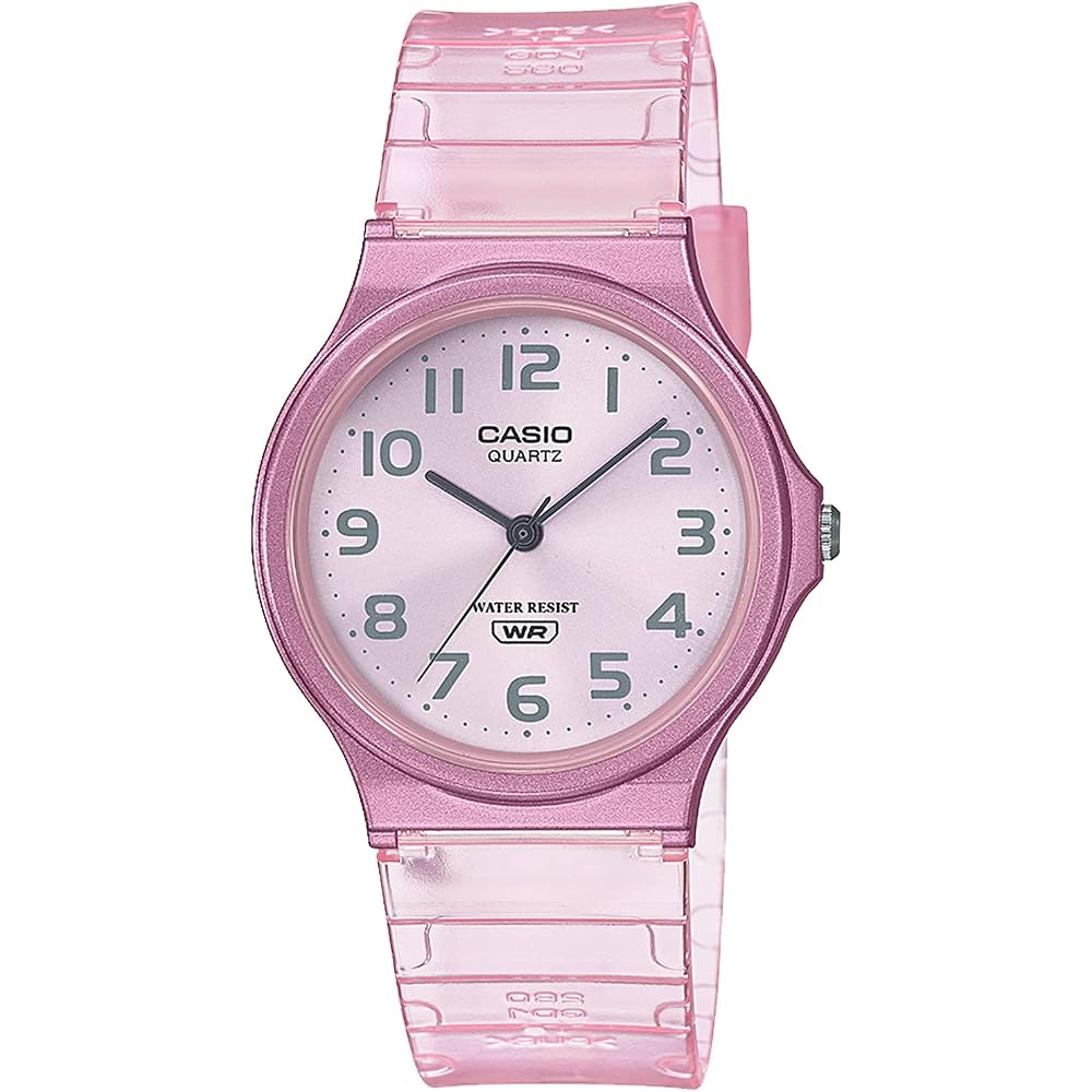 [Casio] Watch Casio Collection [Domestic Genuine] MQ-24S-4BJF Unisex Clear Pink