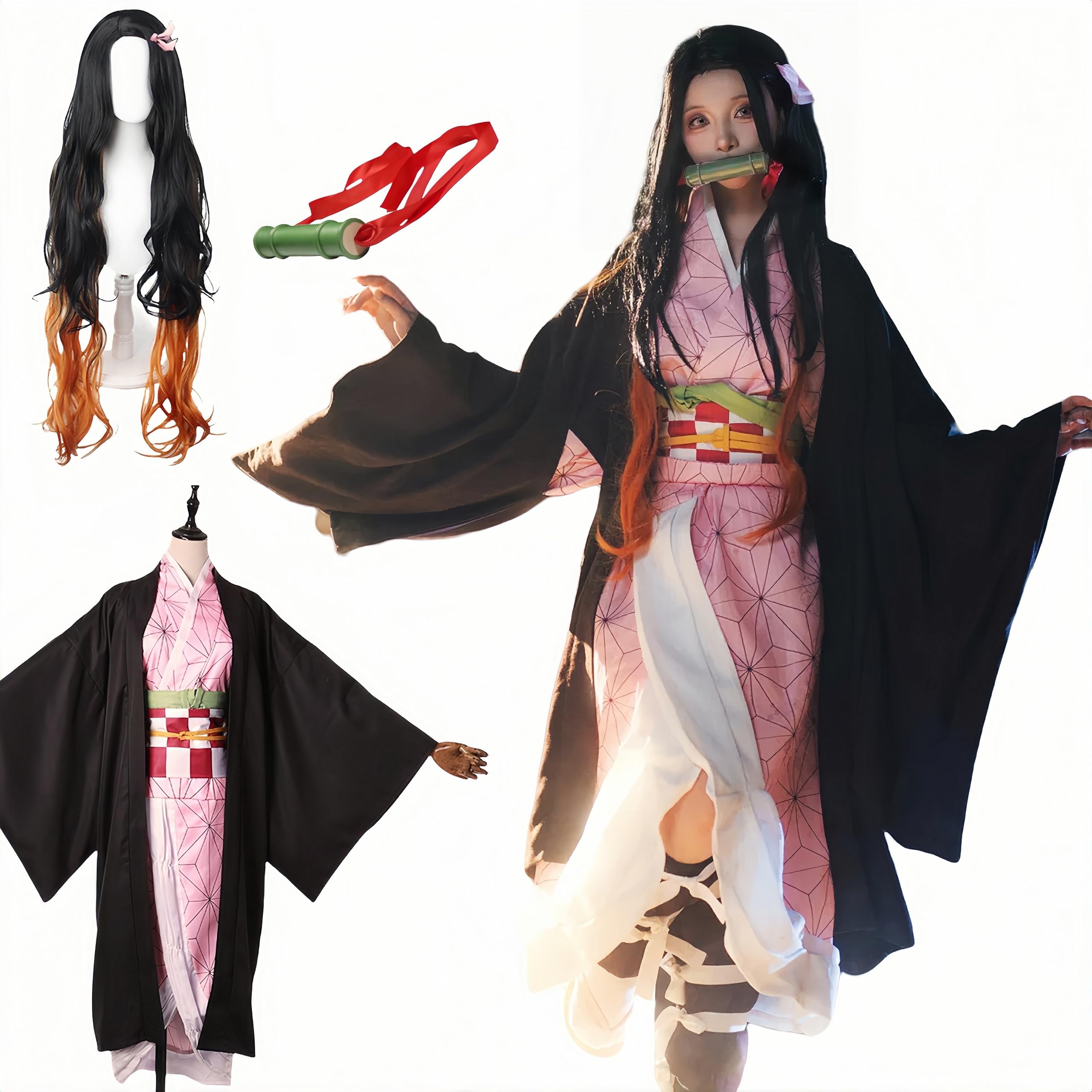 

Косплей Камадо Нэдзуко Истребитель демонов Камадо Нэдзуко Школьный Истребитель демонов Косплей Костюм Размер [Ноу-сацу] Костюм, Тело, Косплей, Фестиваль, Вечеринка, Взрослый,