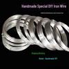 DIY Handmade Floral Binding Wire for Sculpting - Soft Iron Wire for Clay Sculpture and Flower Arrangements, Compact Roll.