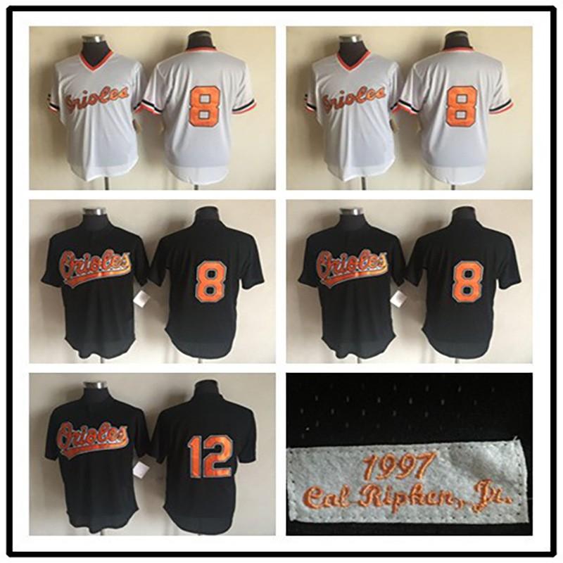 Vintage Baltimore Orioles Baseball Jersey Unisex Embroidered Cotton Sport Top Casual Wear Fan Apparel