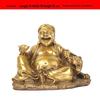 Vietnamesische Kupfer Buddha Figur: Gott des Reichtums und des Wohlstands