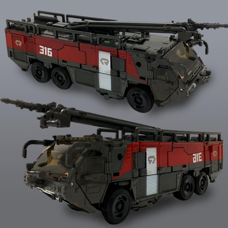 Baiwei Deformation Toy Yu Tian Di Fiery Hero Fire Truck Robot Model