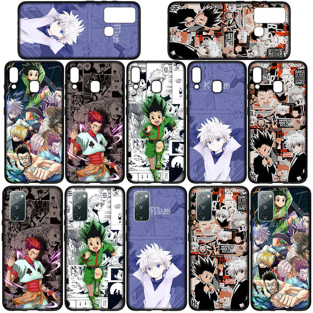 for Samsung Galaxy S25 S24 S23 iPhone 17 16 15 Xiaomi Redmi Note 14 13 12 11 Plus Pro Max XR Case Killua Gon Freecss Hunter X Hunter OPPO Huawei Cover