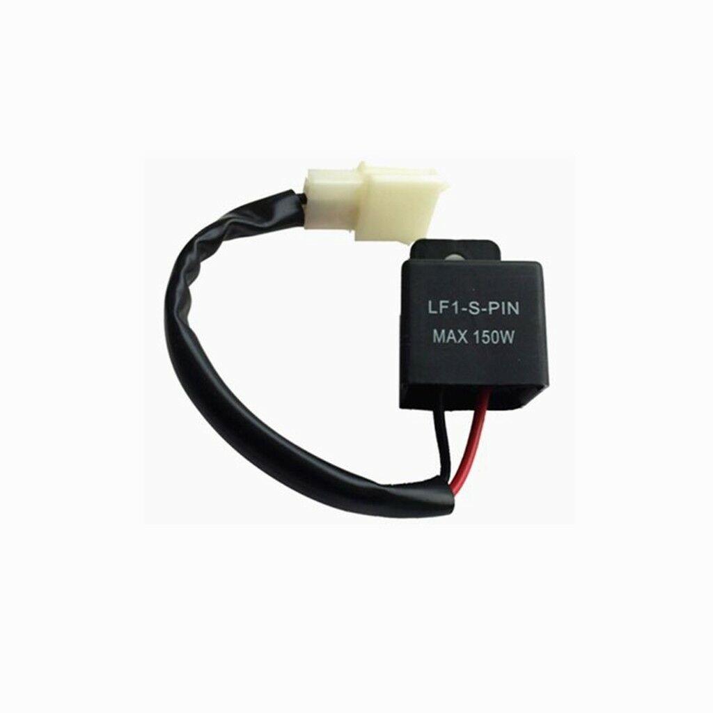 Relè Lampeggiante Universale A LED Per Moto/auto 12V - 2 Pin - Risolve Lampeggio Rapido