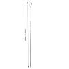 12PCS Stainless Steel BBQ Skewers Hooked Handle Grill Skewers Kabob Sticks  Vegetable Skewering