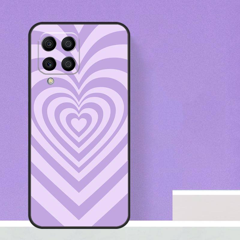 Colorful Heart Circle Love Case For Samsung Galaxy M14 M34 M54 M31 M11 M13 M53 M51 M12 M32 M52 M16 M36 M56 M15 M35 M55
