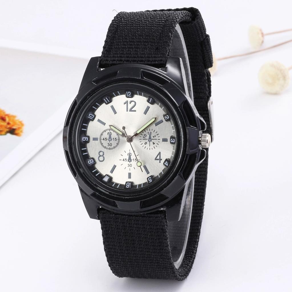 New Fashion Women Watches Nylon Strap Quartz Watch Casual Men Watch Simple Relogio Feminino Woman Wristwatch Clock Neutral Watch