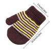 Kinder Winter Warm Verdicken Handschuhe Mädchen Jungen Kinder Nette Fäustlinge Nachahmung Volle Finger Handschuhe Für 1-5Y