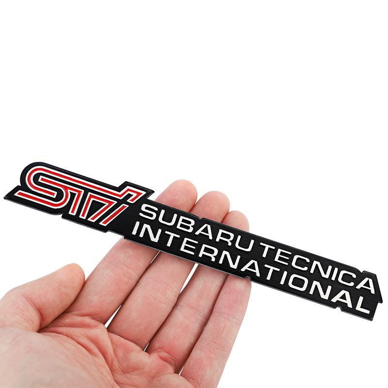 Metal Alloy Car Logo Decal Badge Auto Accessories Sticker Emblem For Subaru Outback Impreza Forester Levorg XV STI Ascent Legacy