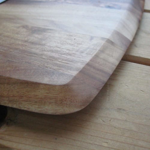 Sato Metal Industry SALUS Cutting Board, Acacia, Large, Wooden