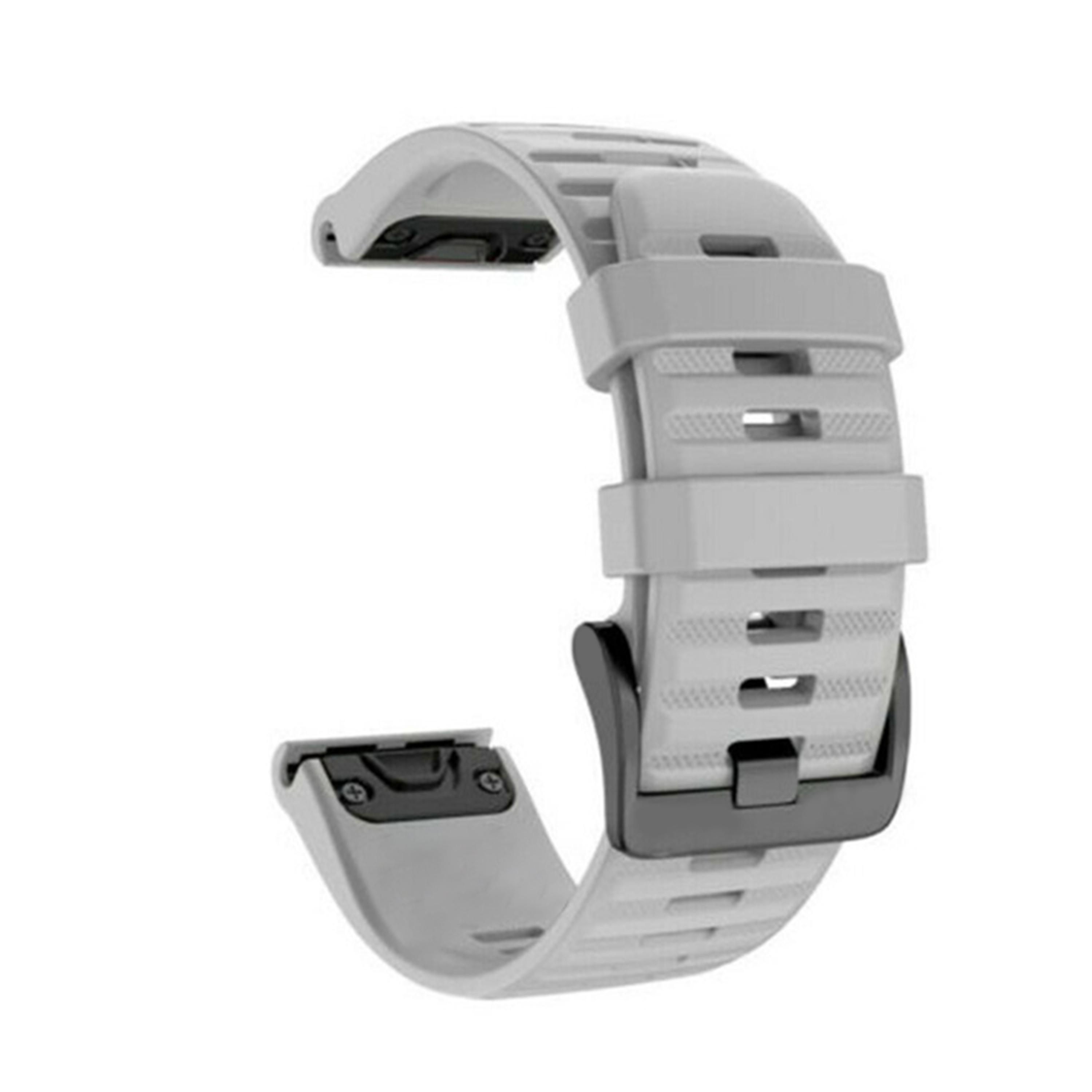 20 26 22 мм ремешок QuickFit для Garmin Fenix 6X Pro 6 6S 5X Plus 5 5S ремешок для часов браслет для Fenix 7X 7S 7 3 HR D2 935 945 Correa 20mm Fenix 5S 6S 7S серый