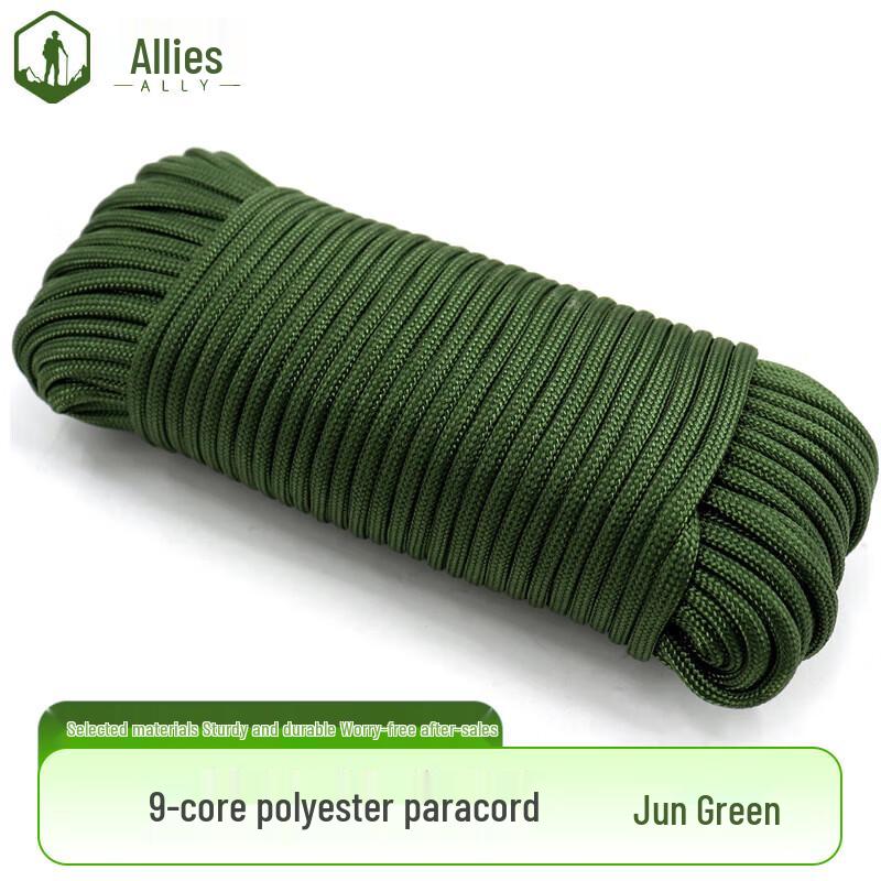 Ally 550 Nine-Core Nylon Paracord 31 meters