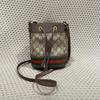 [Pre-Owned] Gucci Ophidia Mini Bucket Bag 'Beige/Ebony' - Very Good #11C711R
