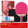 Tianji Blue Professional Grade Shakehand Table Tennis Racket with Eight-Star Blue Sponge Backhand Grip