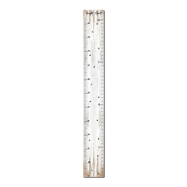 Ergonomischer Holz-Höhenversteller Bequeme Wandmess-Aufkleber