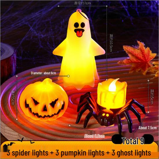 Luminous Halloween Pumpkin Lantern Decoration - Photo Prop & Gift Ornament