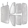 For Ford Ranger 2015-2024 Car Window Sunshade Visors Full Set UV Block Cover 6pcs