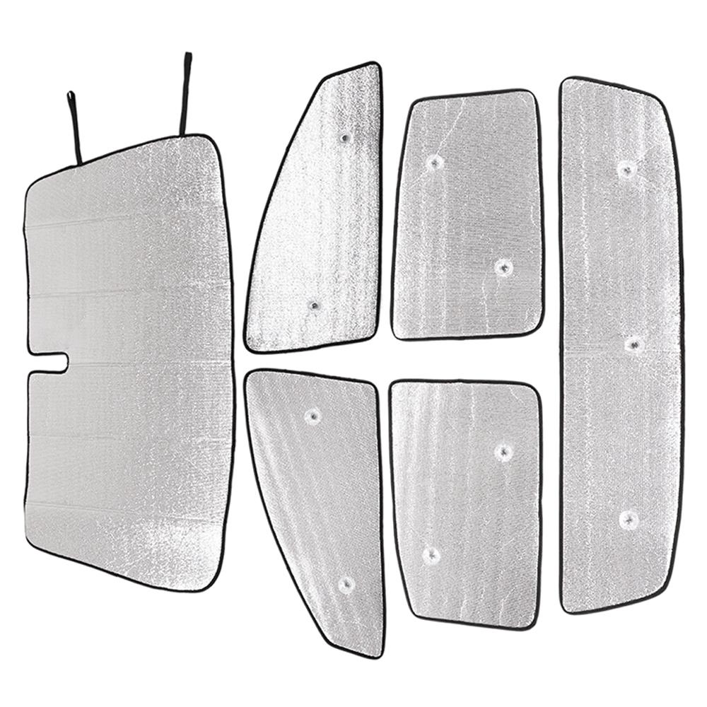 For Ford Ranger 2015-2024 Car Window Sunshade Visors Full Set UV Block Cover 6pcs