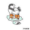 Cartoon Kids Dinosaur Mermaid Fruit Flower Animal Robot Finger Arm Tattoo Sticker