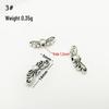 Tibetan Silver Angel Wing & Butterfly Feather Beads for Handmade Jewelry & DIY Accessories