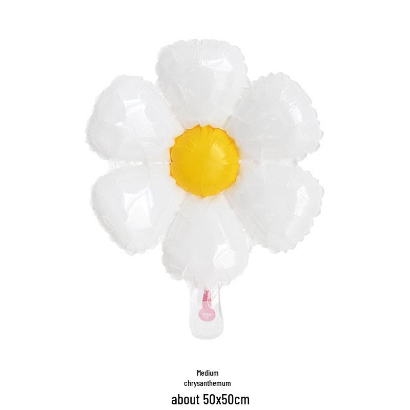 Large Smiley Face Birthday Cake Balloon for Outdoor Party Decorations