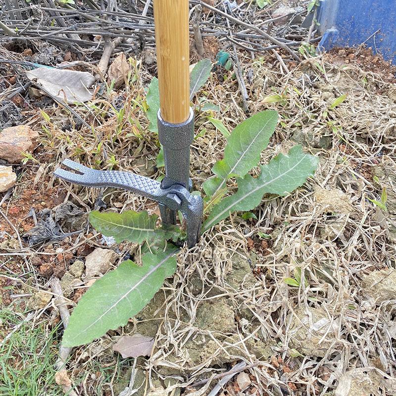 Stand Up Weed Puller Tool with Screw Holes Portable Weeding Head Replacement Gardening Digging Weeder Removal Accessory