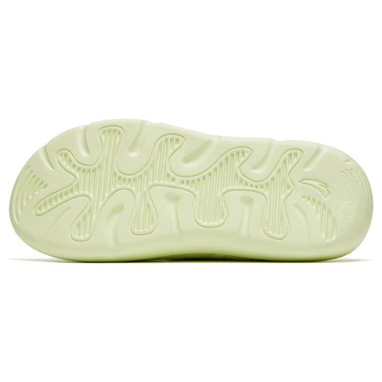 Anta Sandales à enfiler à semelle en caoutchouc antidérapante et durable pour hommes, chaussures vert clair 912326996-2