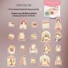 Beautiful Day Trip Scenery PET Sticker Pack: 6 Styles, 20 Sheets of Travel-Inspired Decorative Stickers