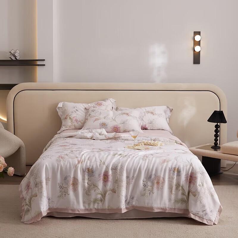 WOODPECKER Tencel Summer Quilt