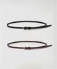 LENAV 1Cm Micro Slim Cow Leather Belt (2Color)