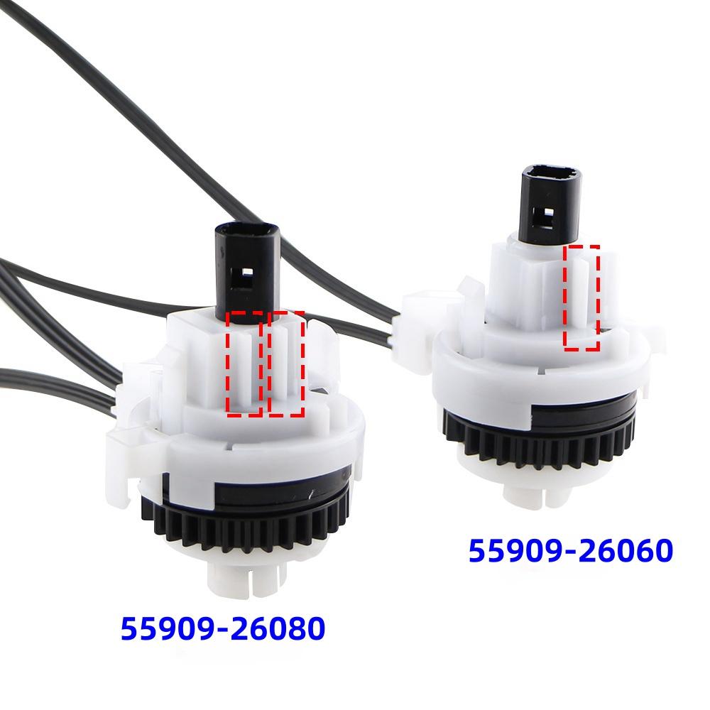 Klimaanlage Heizung Umluft Knopf Schalter Steuerung Kabel 55909-26080 55909-26060 Passend für Toyota Hilux Vigo Zubehör
