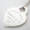 [Pre-owned] TIFFANY 925 Return to Tiffany Heart Pendant/Necklace/j70-1