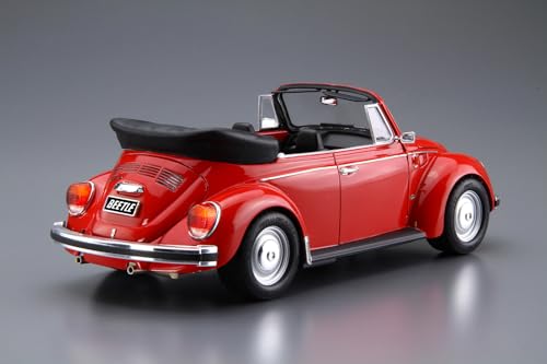 Aoshima Bunka Kyozai (AOSHIMA) Modelové auto č.. 75 1/24 Volkswagen 15ADK Brouk 1303S Kabriolet '75 Plastikový model