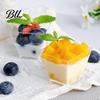 Food-grade Plastic Mousse Cups 10Pcs Disposable Cup Clear Pudding Dessert for Small Containers Parties Weddings And Catering Events Square Party Snack