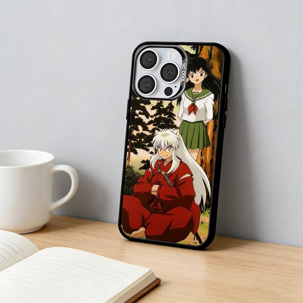 

Аниме Инуяша Чехол для телефона для iPhone 17,16,15,14,13,12,11 Plus,Pro Max,XS,Красочный серебристый чехол для телефона Funda Cover iPhone16plus