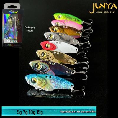 Thin Metal VIB Micro Fake Bait: Bionic Sequined Lure