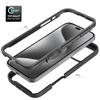 For iPhone 16 Pro Max Case Anti-Drop 2-in-1 PC+TPU Phone Cover