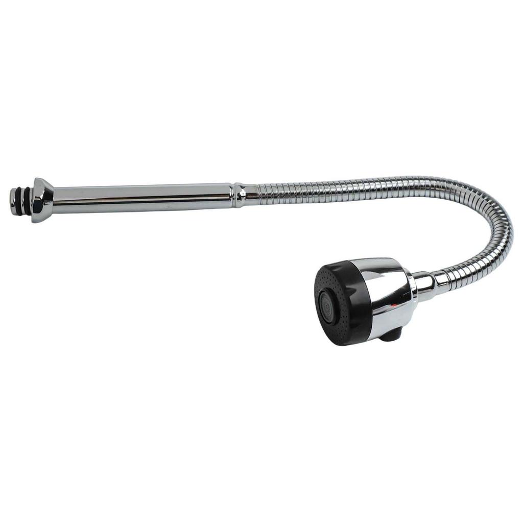 Kitchen Cleaning Home Improvement Silver Swivel Faucet Environmentally Friendly Faucet Tap Flexible Faucet Powerful Jet Spray