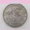 Pc Foreign 1 1881 Wanderer Trade Commemorative Coin Coin Diameter 38mm