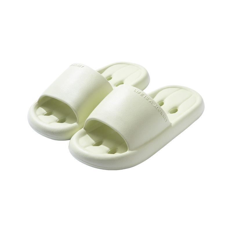 

Женские летние нескользящие бесшумные тапочки для ванной - Домашние антизапаховые для пар 40-41 (Recommended 39-40)