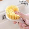 Handle Plastic Nonslip Scrub Brush For Pots Pans And Kitchen Utensils Tools