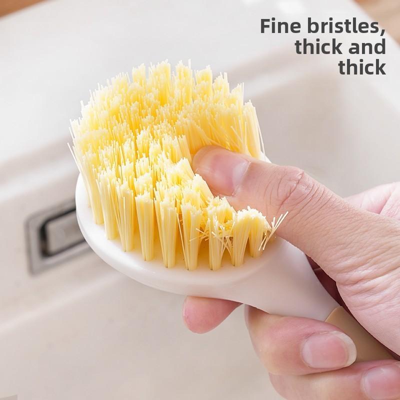 Handle Plastic Nonslip Scrub Brush For Pots Pans And Kitchen Utensils Tools