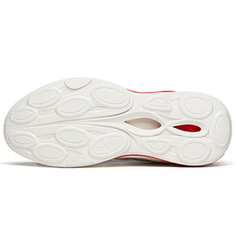 Anta Variety Training Collection Breathable And Lightweight Low Top Training Shoes Men's White Red 112147722-1