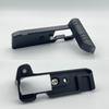 Quick Install Metal Camera Handle Grip For Multiple Models Ergonomic Design Improved Battery Life Aluminum Construction