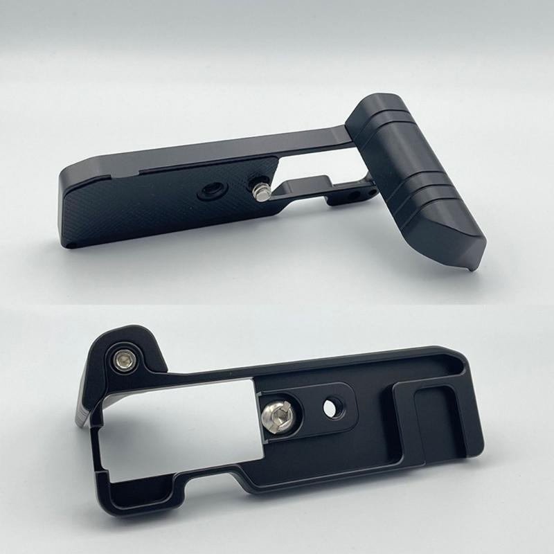 Quick Install Metal Camera Handle Grip For Multiple Models Ergonomic Design Improved Battery Life Aluminum Construction