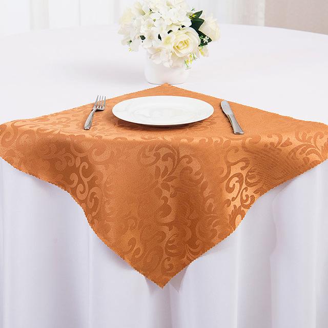 Factory Price Reusable Napkins Table Cloth Polyester Serving Napkin Dish Mat Cutlery Hotel Dinner Home Wedding Decoration