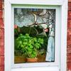 Halloween spider web holiday decoration bedroom windowsill stickers double-sided printing visible electrostatic glass film